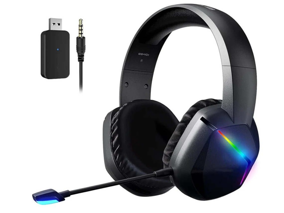 Auriculares On Ear Microauriculares Yizhood Bluetooth Negro