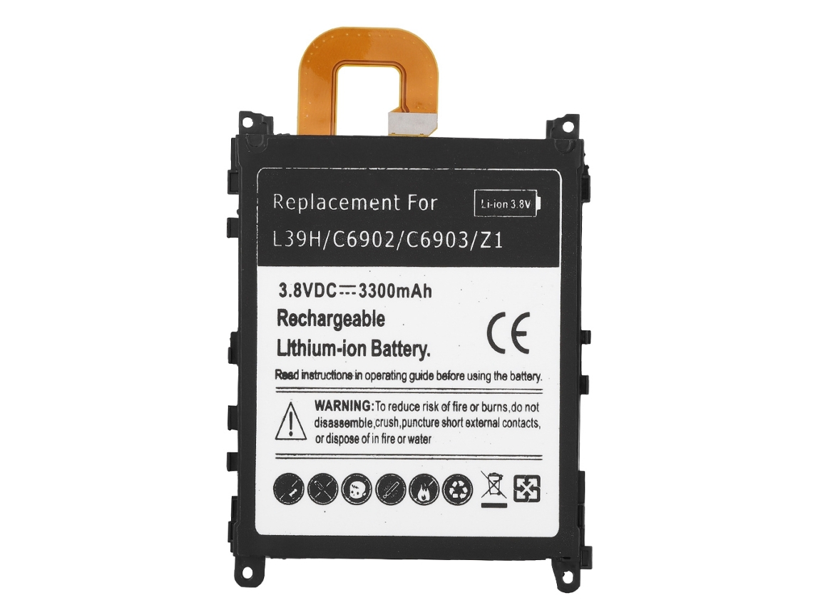 Batería Integrada Para Sony Z1/l39h/c6902/c6903, Litio De Protección Ambiental