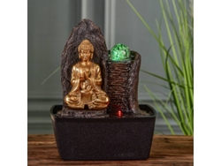 Fuente de Agua ZEN'LIGHT Haka (Marrón - 15x20x25 cm - Resina)