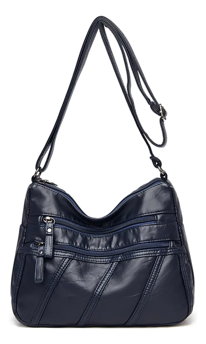 Bolso bandolera de piel suave para mujer, bolso bandolera para mujer vayotoy