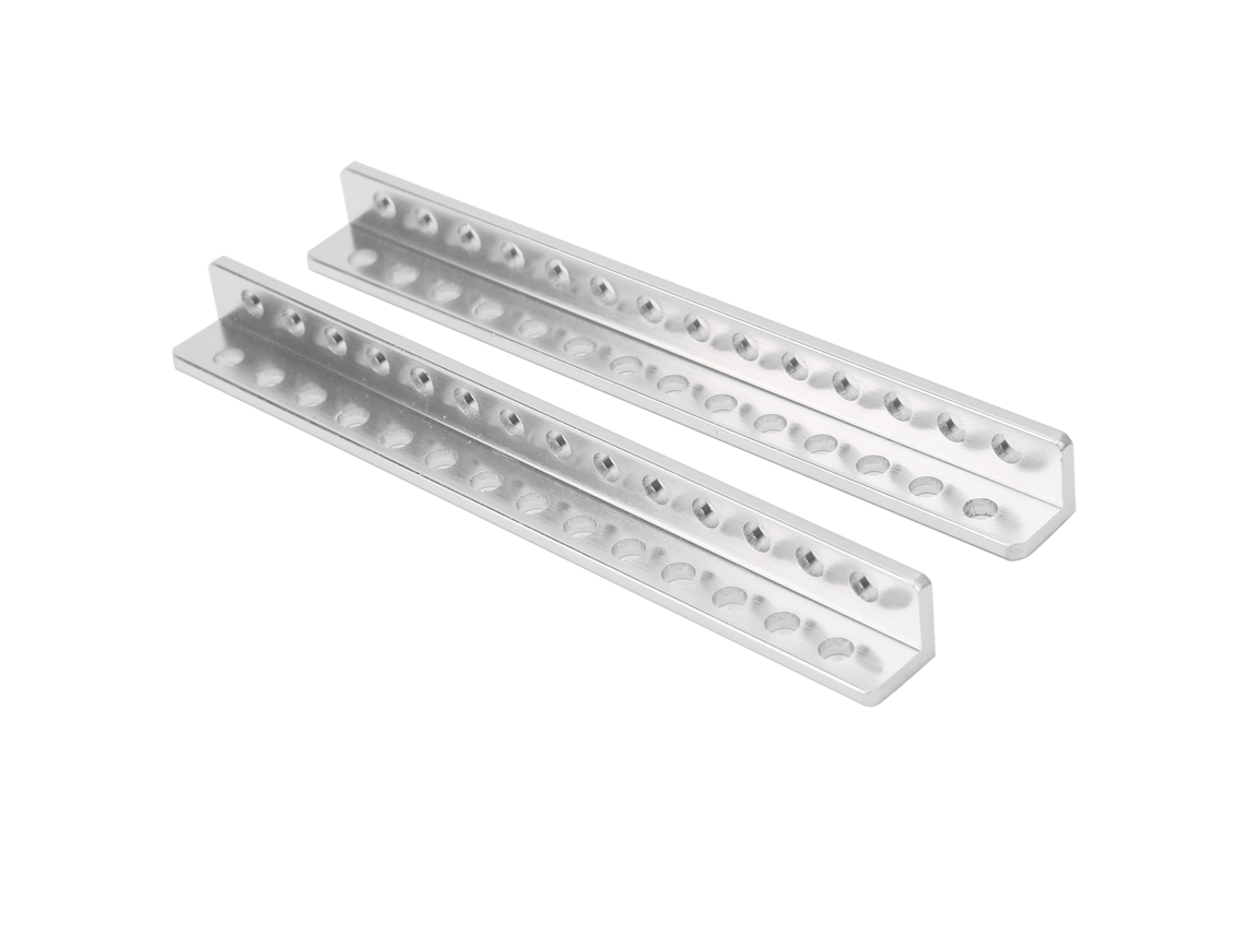 2 Piezas De Viga En L De Aluminio Con 14 Agujeros Proveedores Industriales 12x12x120mm 3103-0014-0120