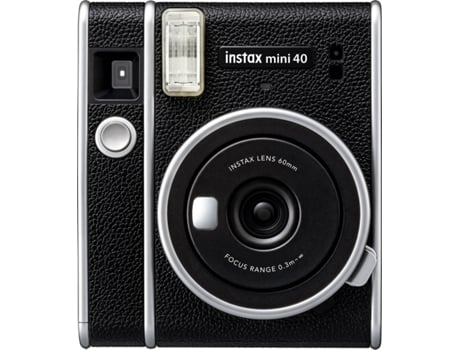 Cámara Instantánea FUJIFILM Instax Mini 40 Negro