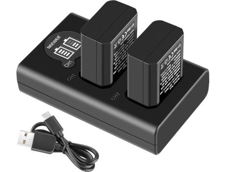 Cargador NEEWER NP-FW50 para Sony A6500/A6300/A7/A7II/A7RII/A7S