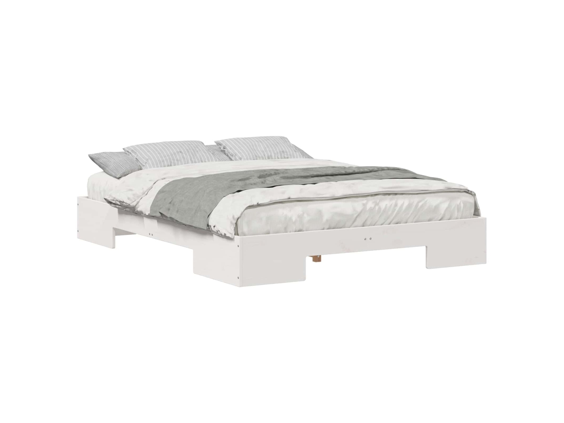 Maison Exclusive - Estructura De Cama Blanco 150 X 200 Cm