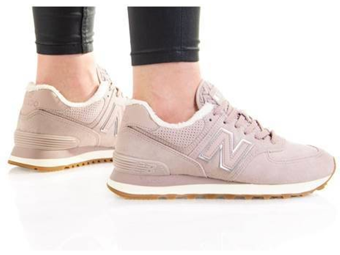 Zapatillas NEW BALANCE 574 Mujer 37.5 Rosa Worten.es