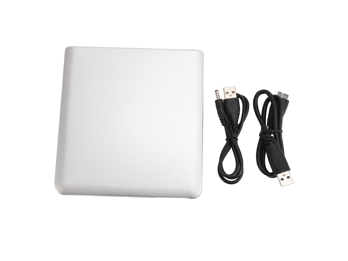 Unidad Óptica Externa De Aleación De Aluminio (grabación De Dvd/cd, Lectura Portátil)