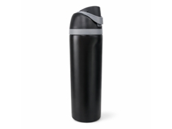 Botella térmica deportiva BK 668-18 negra y gris