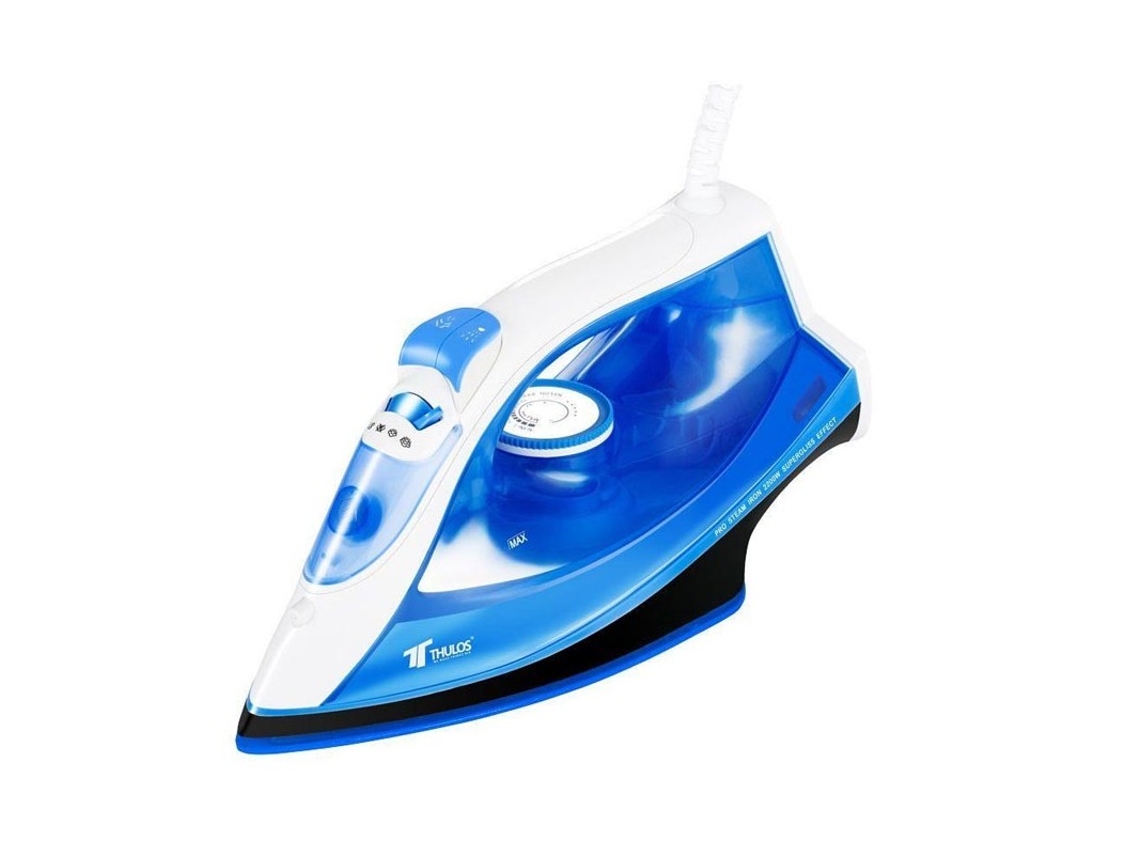 Plancha De Vapor Thulos, Suela Con Revestimiento Cerámico, 2200w. Suinga