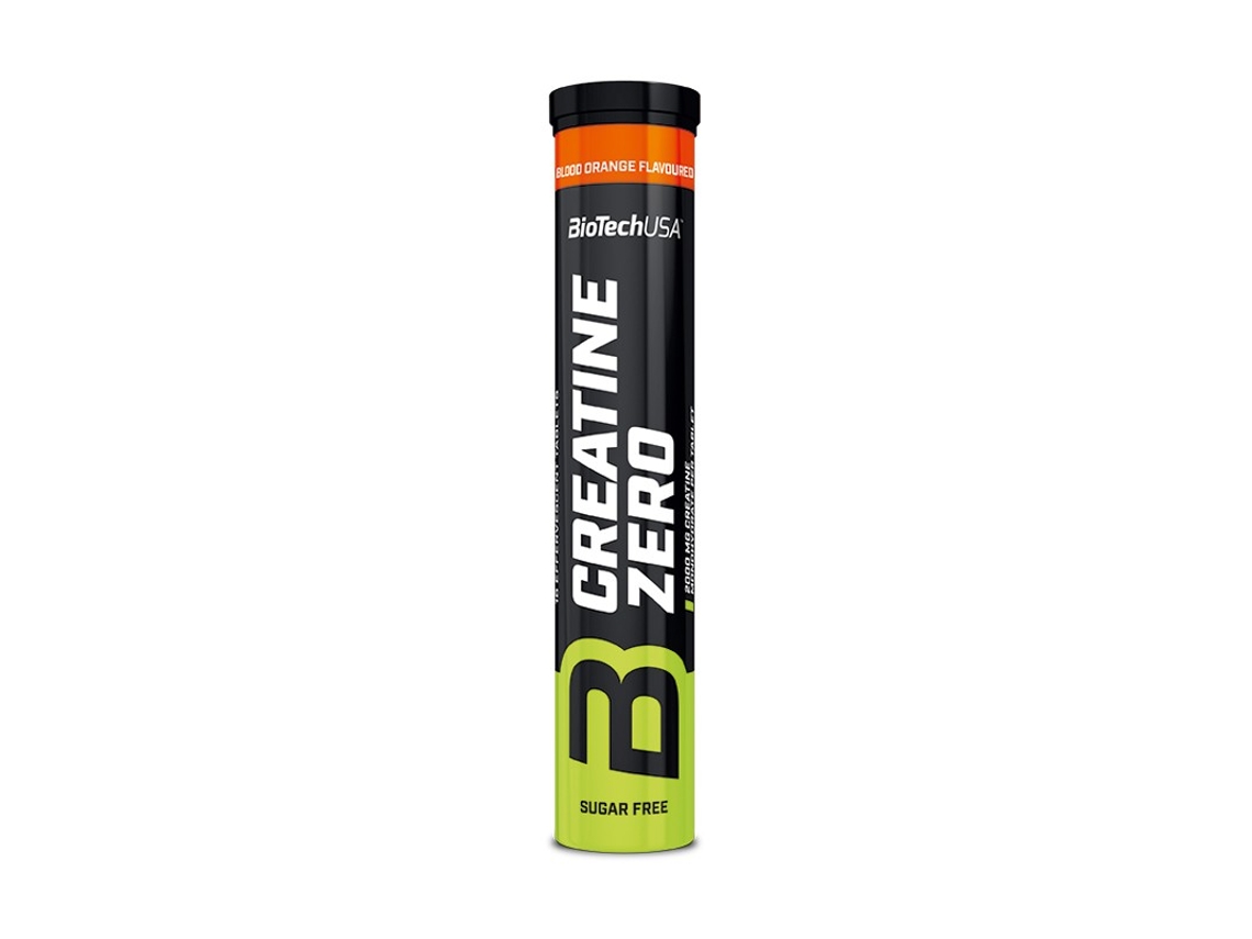 Creatina Zero Efervescente Naranja Sanguina 18 Comprimidos Biotechusa BIOTECH USA