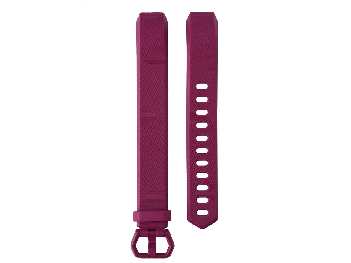 Correa De Reemplazo Para Pulsera Inteligente Tpu Twill Para Fitbit Alta Hr Morado L
