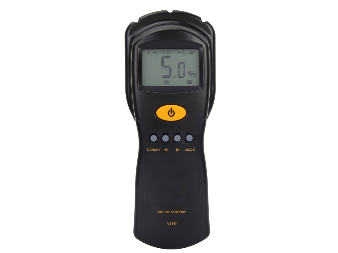 Medidor Digital De Humedad De Madera Sin Contacto As981 Con Pantalla Lcd Y Sensor Inteligente.