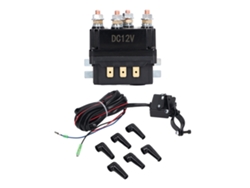 Relé De Grua Eléctrica 250a Bobina De Latón 12v Contactador Solenoide Para Atv Rendimiento Estable