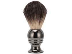 Cepillo de aseo portátil para hombre con mango de acero inoxidable y pistola de color