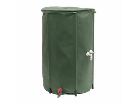 Kit de barril para lluvia EDA Plegable Flexible Ø 60 x 88 cm 250 L