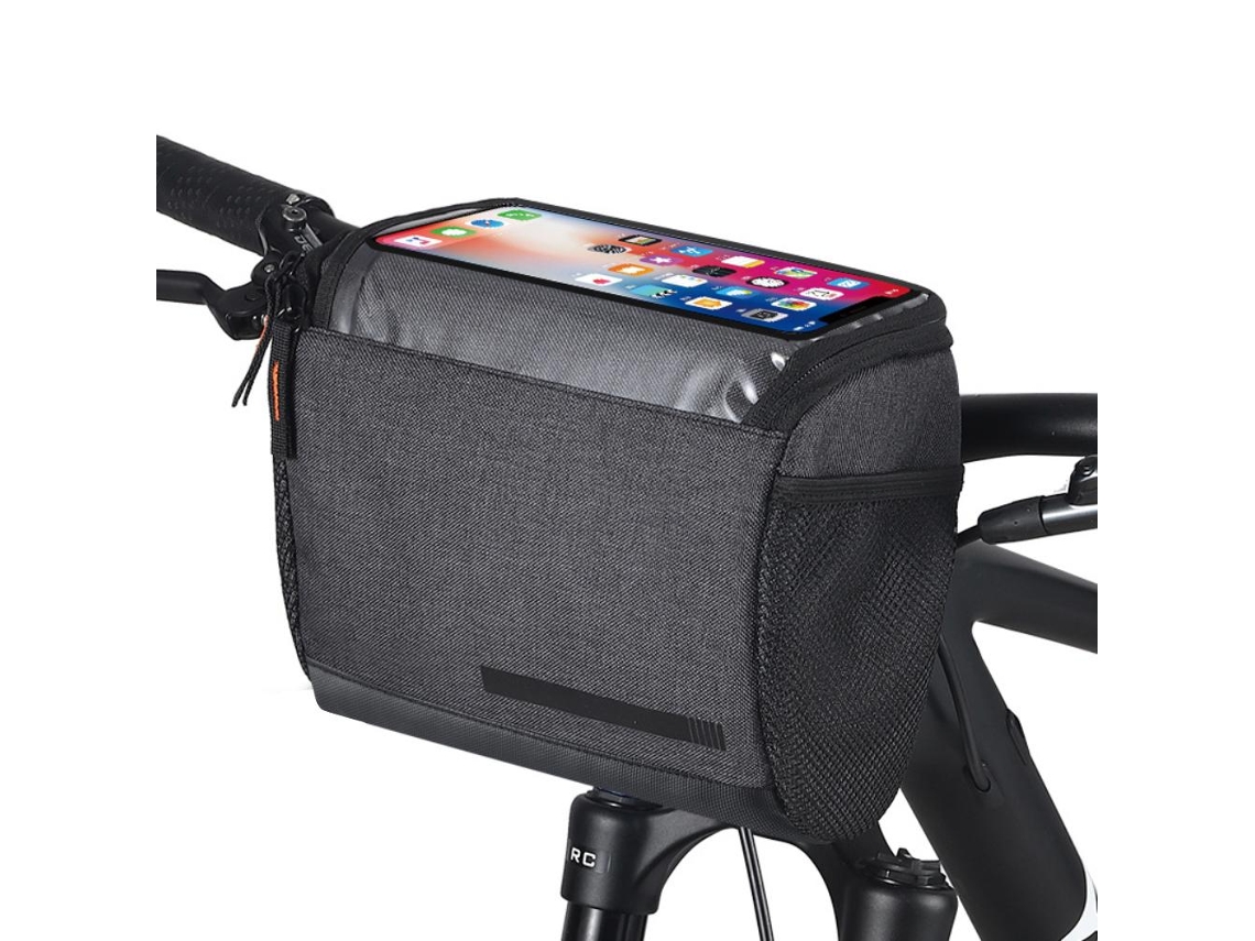 2026-bolsa Para Manillar De Bicicleta 4.5l Bolsa Delantera Con Aislamiento Térmico Bolsa Para Teléfono Con Pantalla Táctil Accesorios De Ciclismo