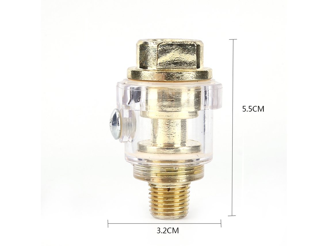 2026velora-lubricador En Línea Mini 1/4" Bsp Para Herramientas Neumáticas Y Tuberías De Compresor De Aire