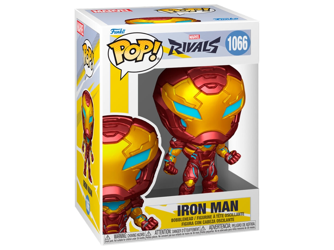 Figura Pop Marvel Rivals Hombre De Hierro Funko