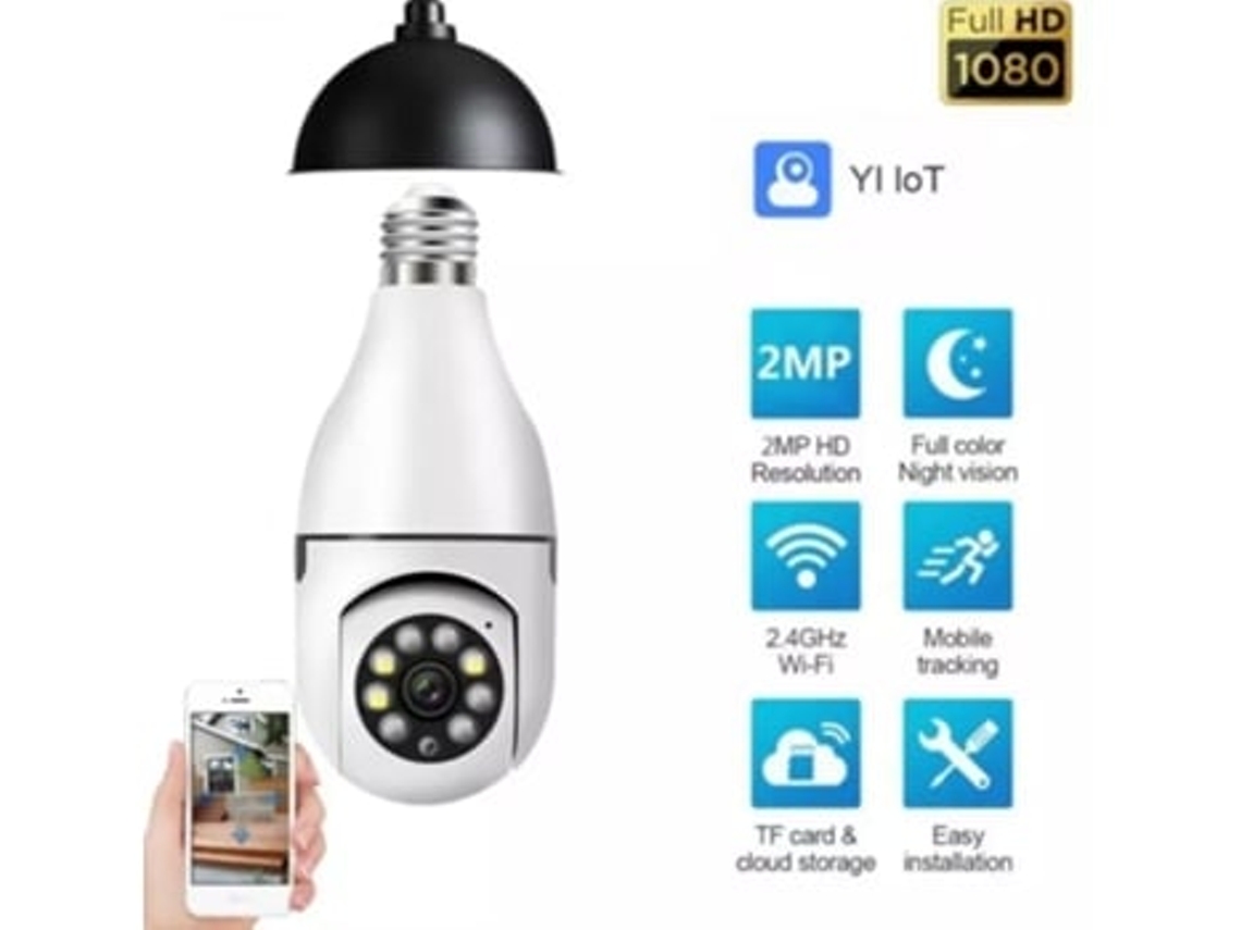 Cámara giratoria Yilot Wifi con rotación de 355° y visión Full HD con detección de movimiento Panoona