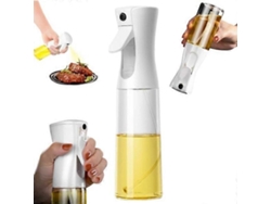 Botella De Spray De Aceite Y Agua 200ml Blanca - Mister Uniforme Para Cocina, Parrilla Y Horneado Blanco