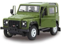 Carrinho Land Rover con control remoto verde