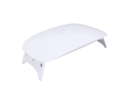 Lâmpada de Cura Uv Led para Unhas Recarregável com Temporizador 60s/120s 21 Pérolas de Luz