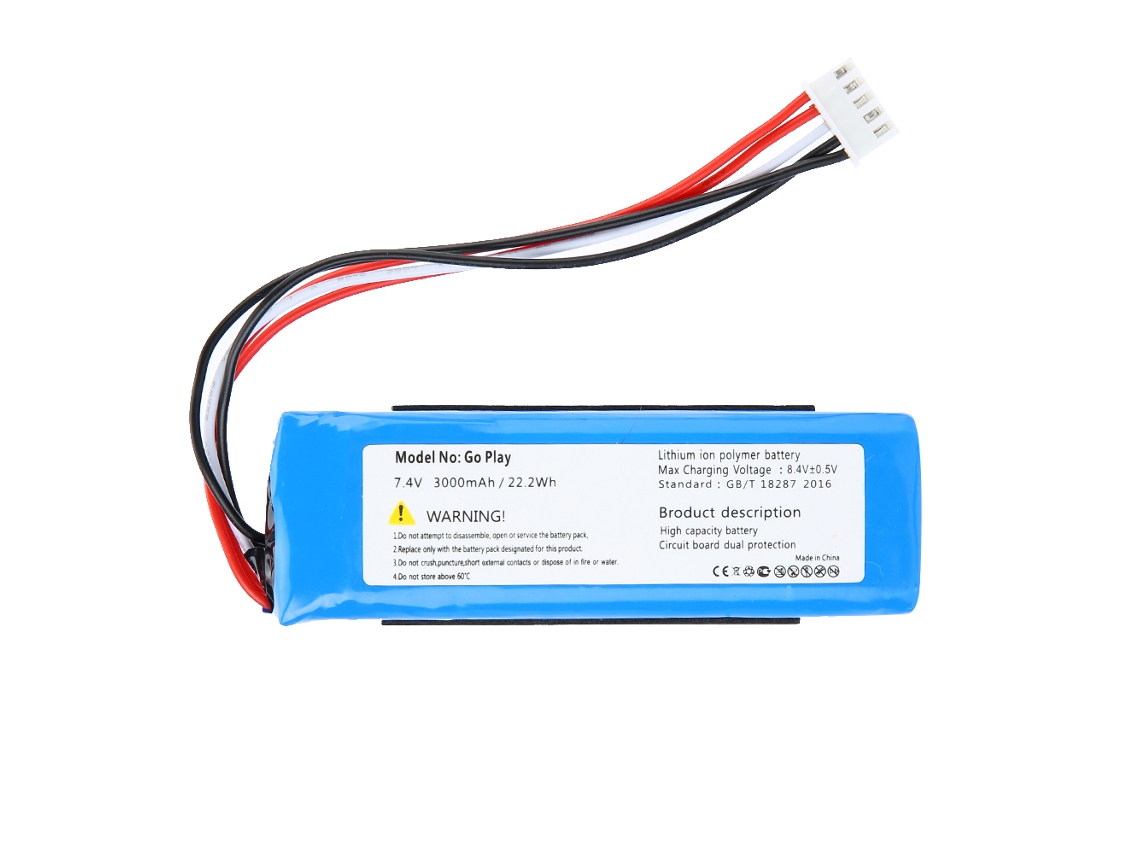 Bateria De Lítio Recarregável De Substituição 7.4v 3000mah Para Alto-falante Kardon Go Play