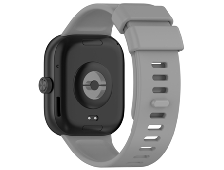 Substituição da pulseira de relógio de silicone para Redmi Watch 4/Xiaomi 8 Pro Gris