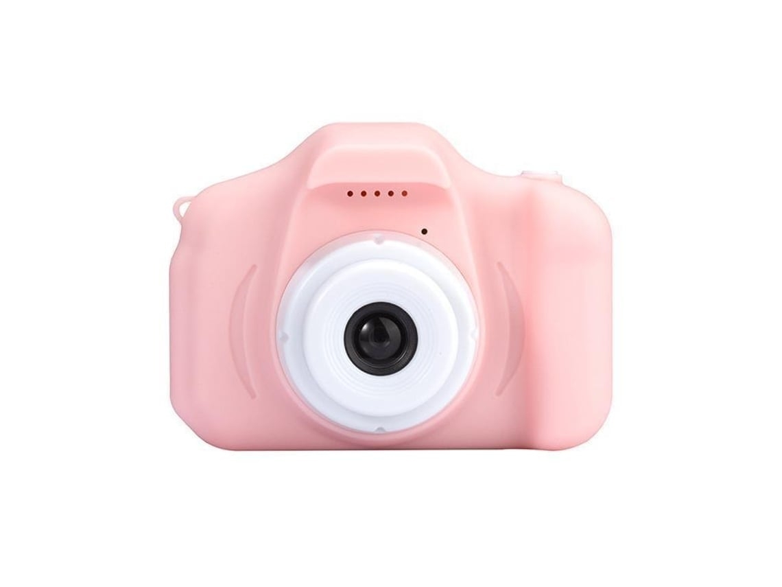 Cámara digital para niños que puede tomar fotos y videos HD, color rosa, estilo único.