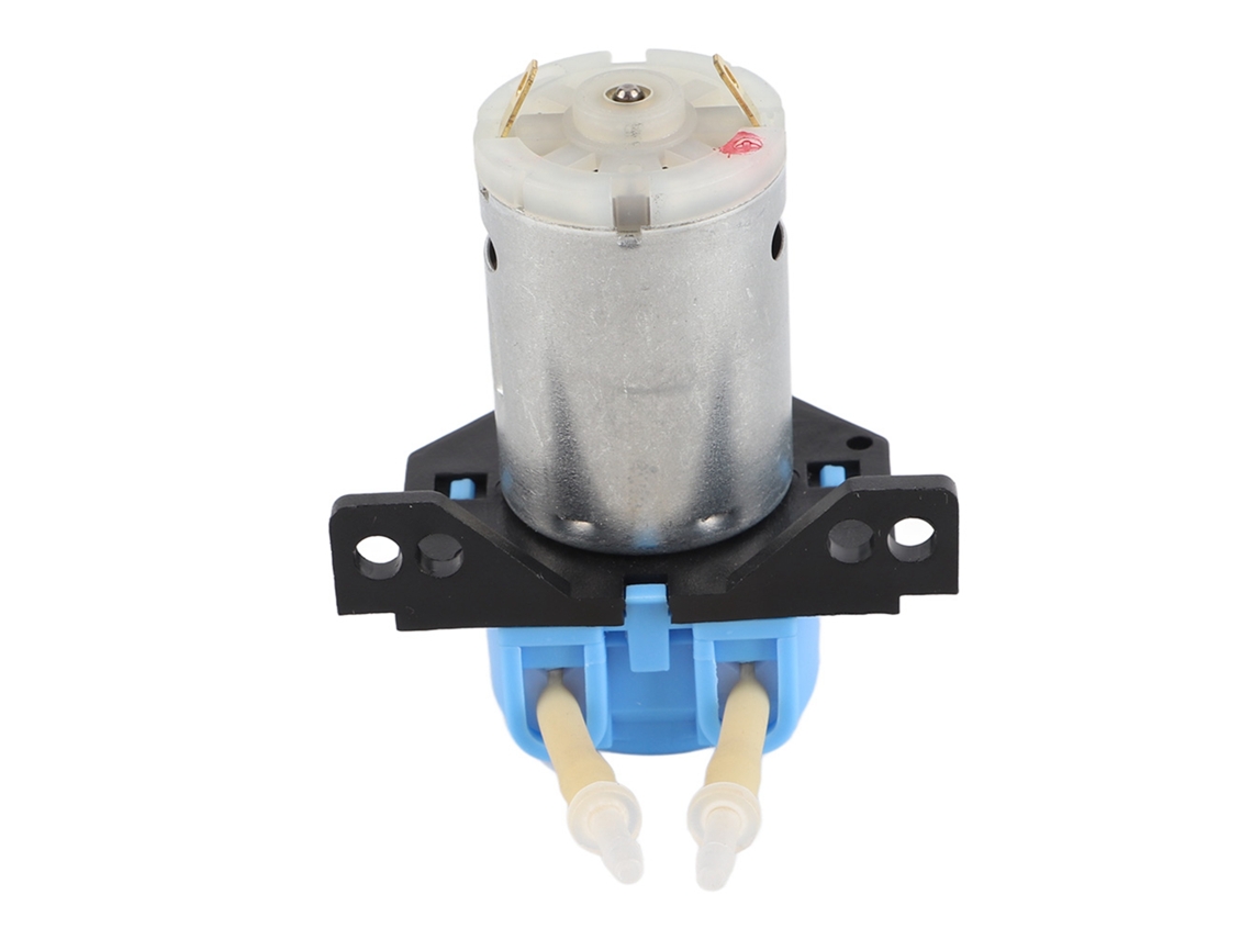 Minibomba Dosificadora Peristáltica Multifuncional De 12 V Cc Para Uso En Jardín Con Manguera Azul.
