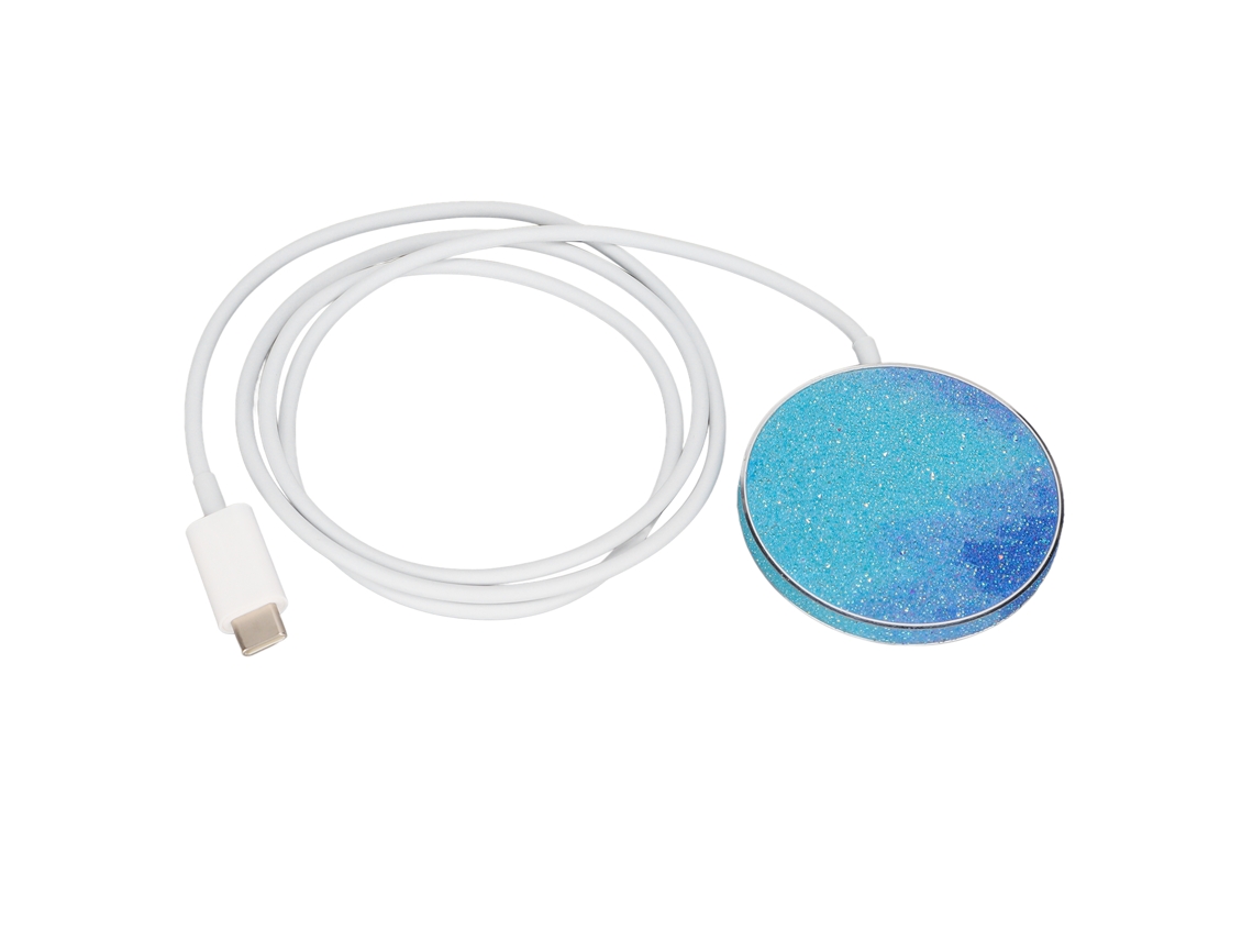 Cargador Inalámbrico Magnético 15w Carga Rápida Diseño Colorido Para Iphone Samsung