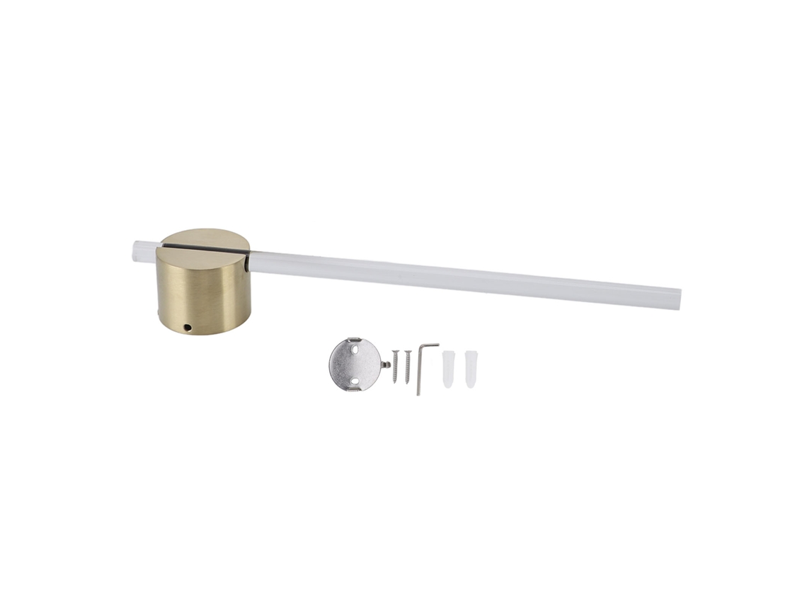 Toallero acrílico minimalista para pared de baño, 30 cm, para hotel y hogar