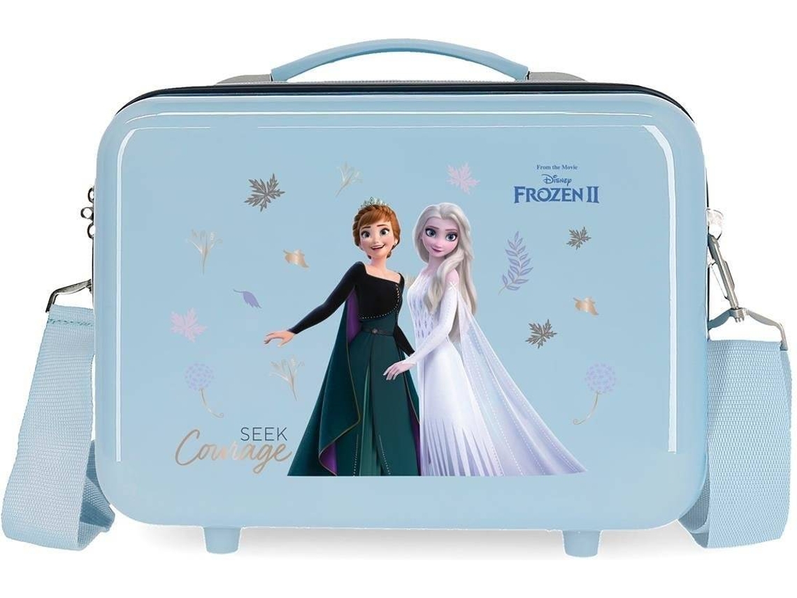 Neceser Abs Disney Frozen Seek Courage Azul Claro (21x29x15cm - 9l)
