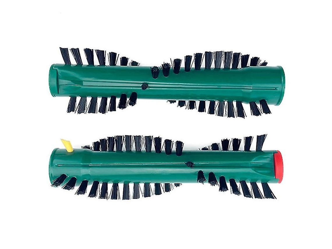 Kit de 2 cepillos de rodillo de barrido para Vorwerk Vk118 Vk120 Vk121 Vk122