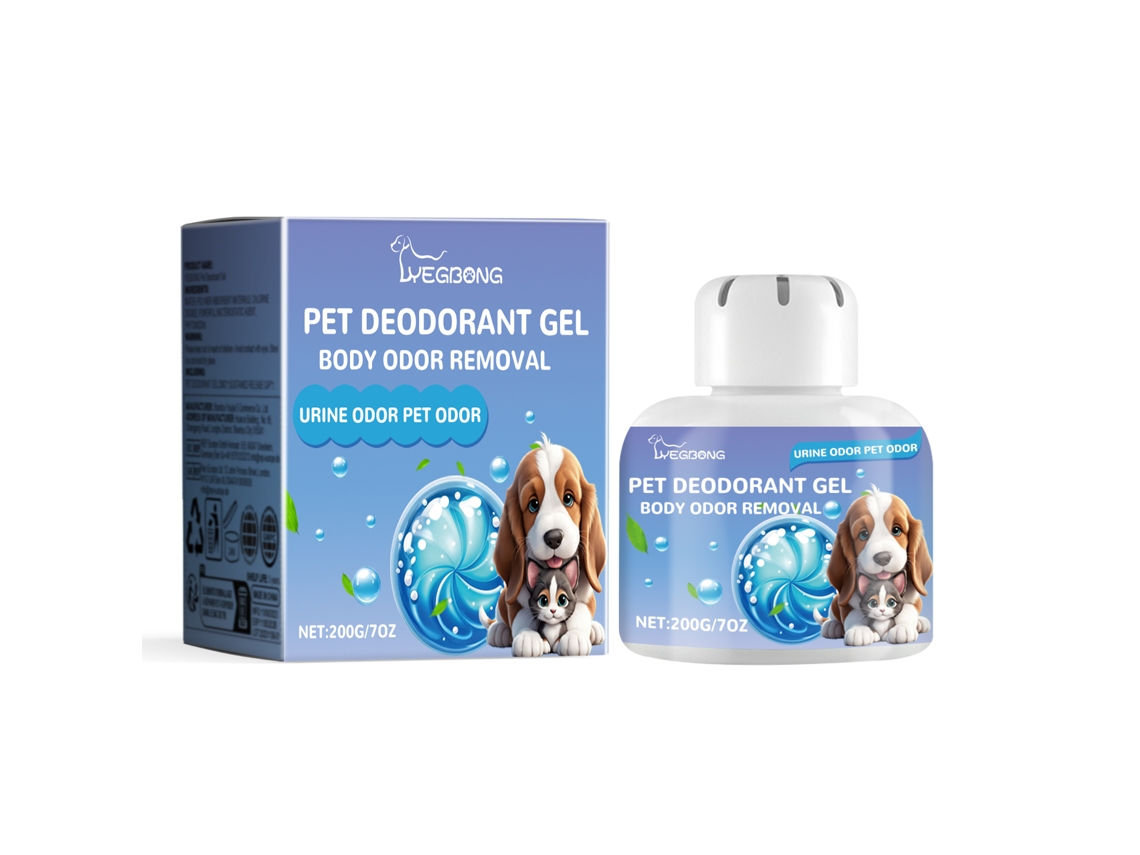 Gel desodorante para mascotas