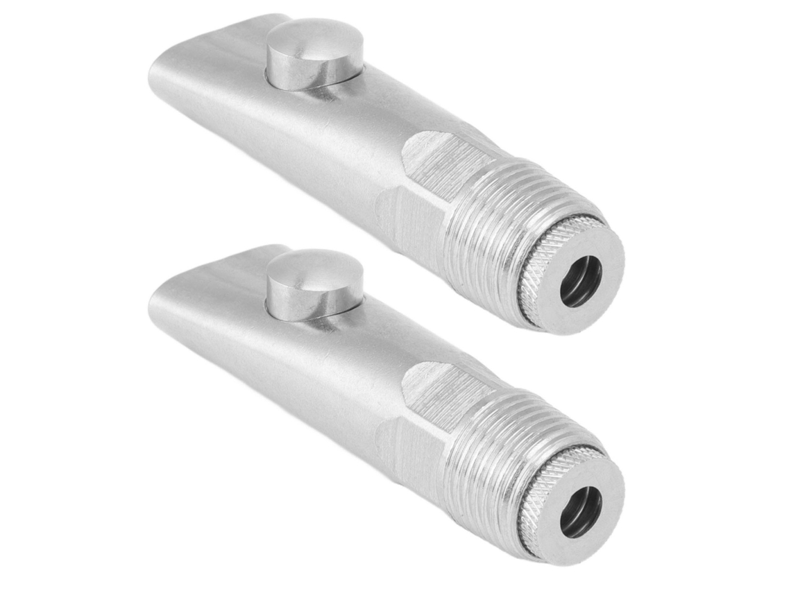 Bebedero De Tetina Para Cerdos, Acero Inoxidable, Rosca G1/2, Volumen De Agua Uniforme, 2 Unidades