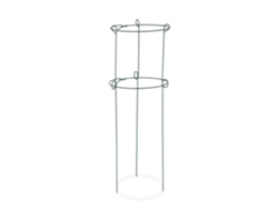 Conjunto De 4 Suportes Para Trepadeiras Relaxdays, Rosas, Tomates, 3 Pernas, Aço, Verde Escuro