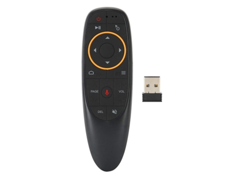 Comando Tv de Voz Flymouse Mini Teclado Sin cable 2.4G Air Mouse con Giroscópio de Eixo para Smart Television/Para Android Tv Box