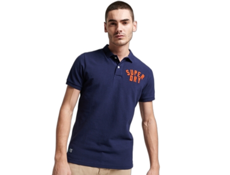 Polo de Hombre SUPERDRY Superstate Azul (L)