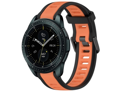 Correa Smartwatch Para Samsung Galaxy Watch 42Mm Naranja Negro VENISYMLIS