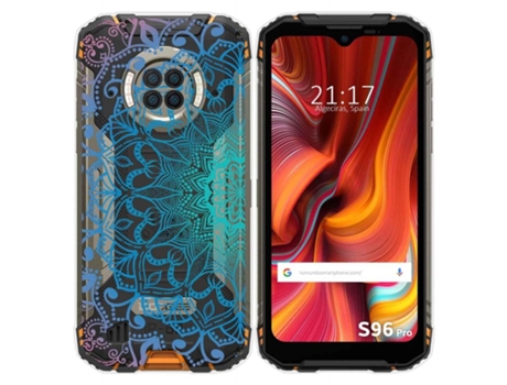 Carcasa Doogee S96 Pro TUMUNDOSMARTPHONE Dibujos Transparente Multicolor