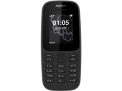 Teléfono móvil NOKIA 105 (1.8'' - 2G - negro)