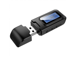 Transmisor Bluetooth con pantalla Transmisor y receptor Bluetooth Transmisor USB Bluetooth 5.0 con pantalla Rosewell
