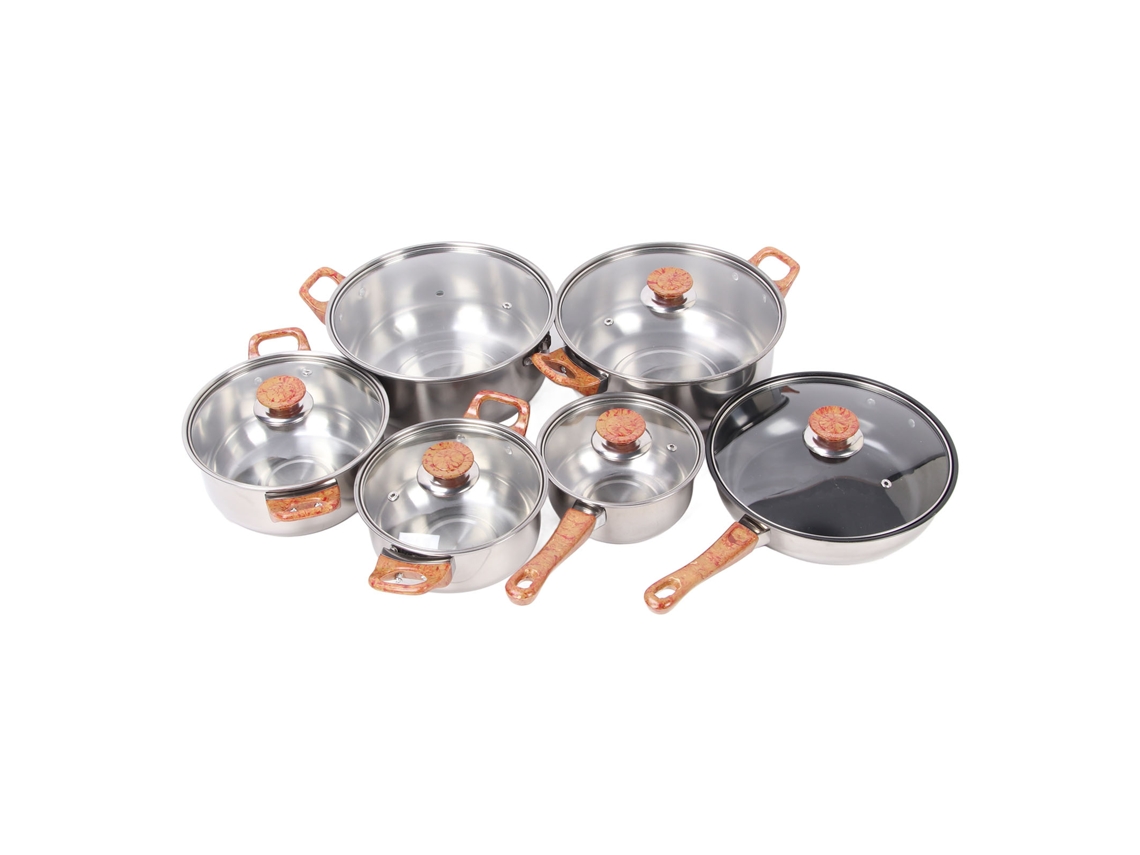 Mini sartén antiadherente de aluminio, cuadrada de 24 cm, apta para lavavajillas