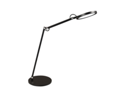 Lámpara de mesa ajustable Regina Fabas Luce, LED táctil integrado, 9 W, color negro, con atenuación CCT (3000k, 4000k, 5000k, 6000k)