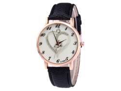 Reloj De Pulsera Unisex De Cuarzo Zhoulianfa Z1008-ma, Negro, Con Correa De Pu Duradera.