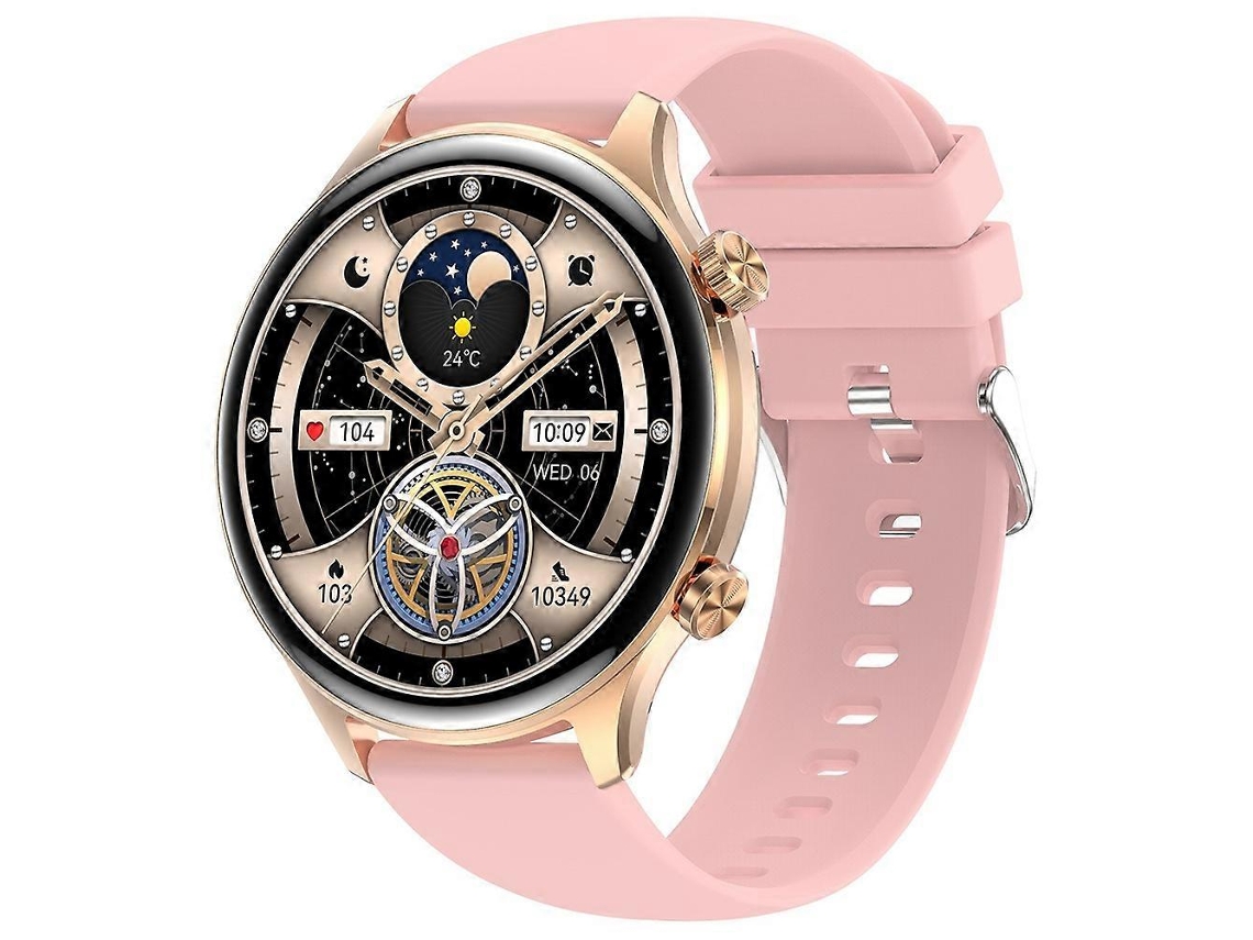 Reloj inteligente ultrafino HK75 con pantalla AMOLED, Bluetooth, llamadas, NFC, resistente al agua y monitor de salud. Ly Ebike