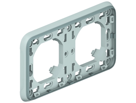 Plexo Cuadro Doble Horizontal Gris Ref: 069683