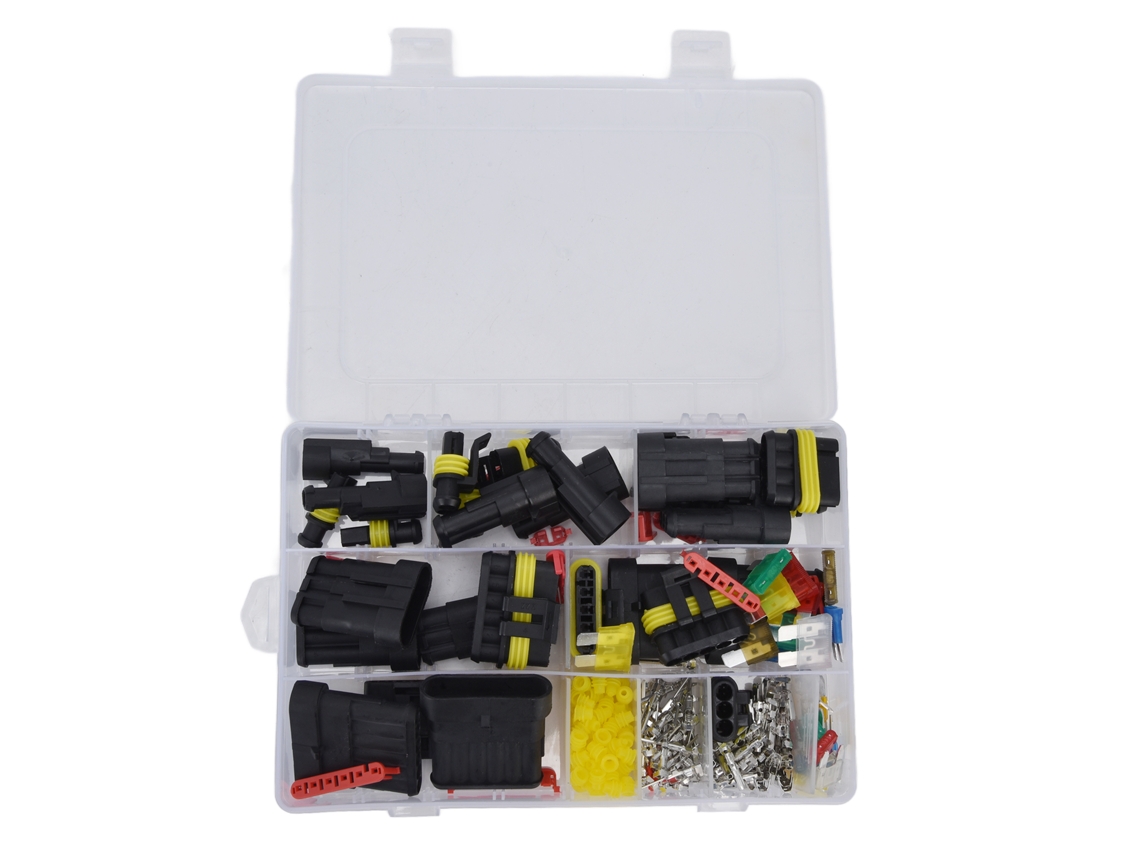 2026-as-kit De 240 Conectores De Câble Impermeáveis Hid Para Motocicletas, Scooters E Carros