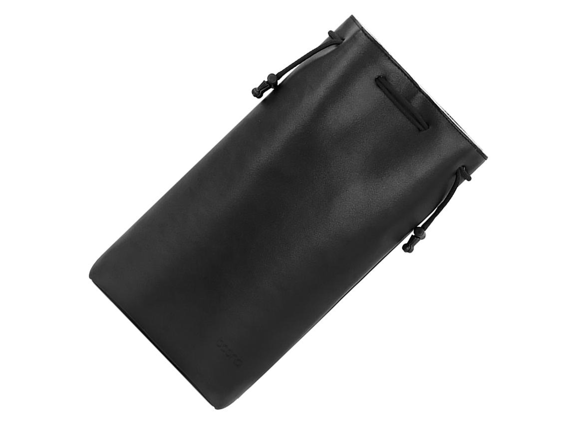 Bolsa Colgante De Almacenamiento Pu Para Secador De Pelo Y Plancha De Rizo, Impermeable, Gran Capacidad, Negro