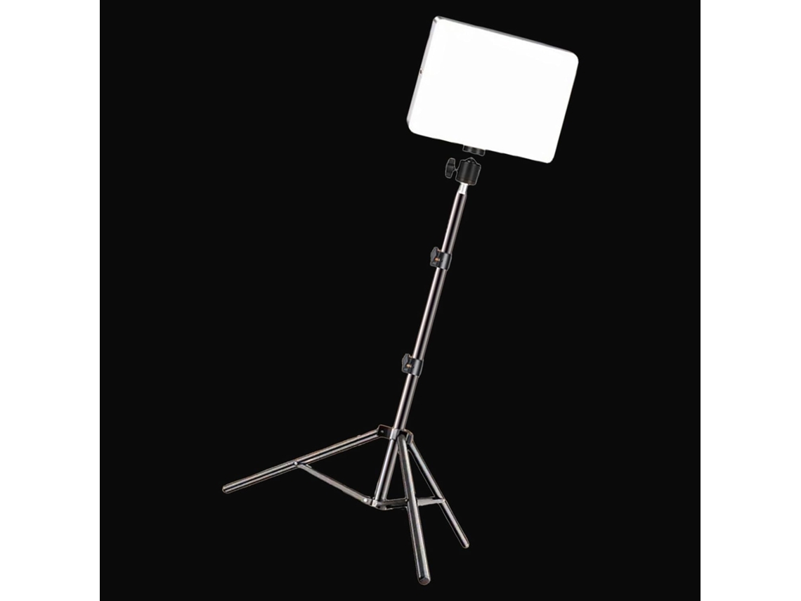 Panel de luz LED RGB para vídeo y trípode para fotografía, retransmisiones en directo e iluminación de estudio. SFUSHOS